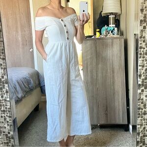 American Eagle wide leg jumpsuit